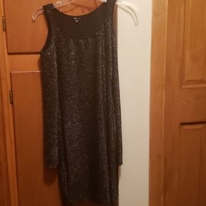 Cold shoulder dress